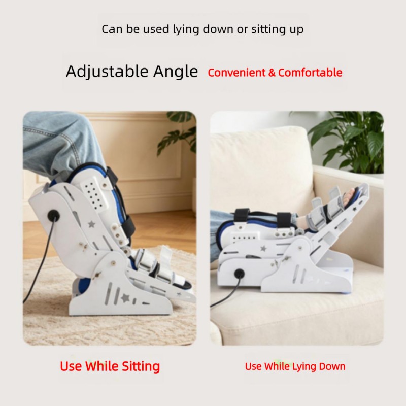 Adjustable Electric Ankle Exerciser CH-J | Foot & Ankle Fracture and Sprain Rehabilitation Training Machine with Non-Slip Arch Support | Ankle Therapy Equipment for Home, Hospital & Rehab Center - Image 4