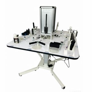Multifunctional Upper Limb Rehabilitation Training Table ZK-SGZ | 12-in-1 Hand, Wrist & Finger Exercise System with Adjustable Counterweights | Class II Rehab Equipment for Hospital, Clinic & Home